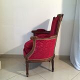 Louis XVI style bergère armchair