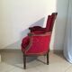 Fauteuil bergère de style Louis XVI