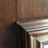 Signed flower bouquet painting