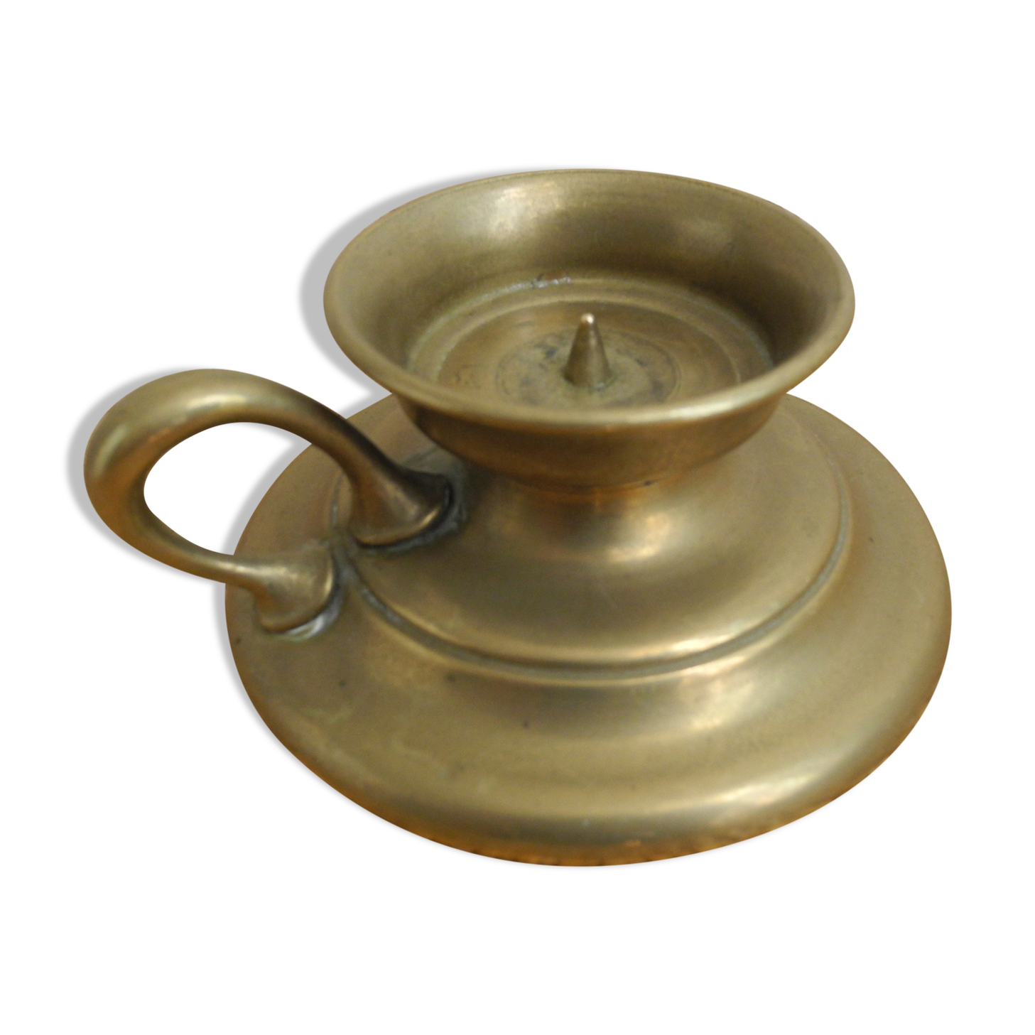 Brass candle holder
