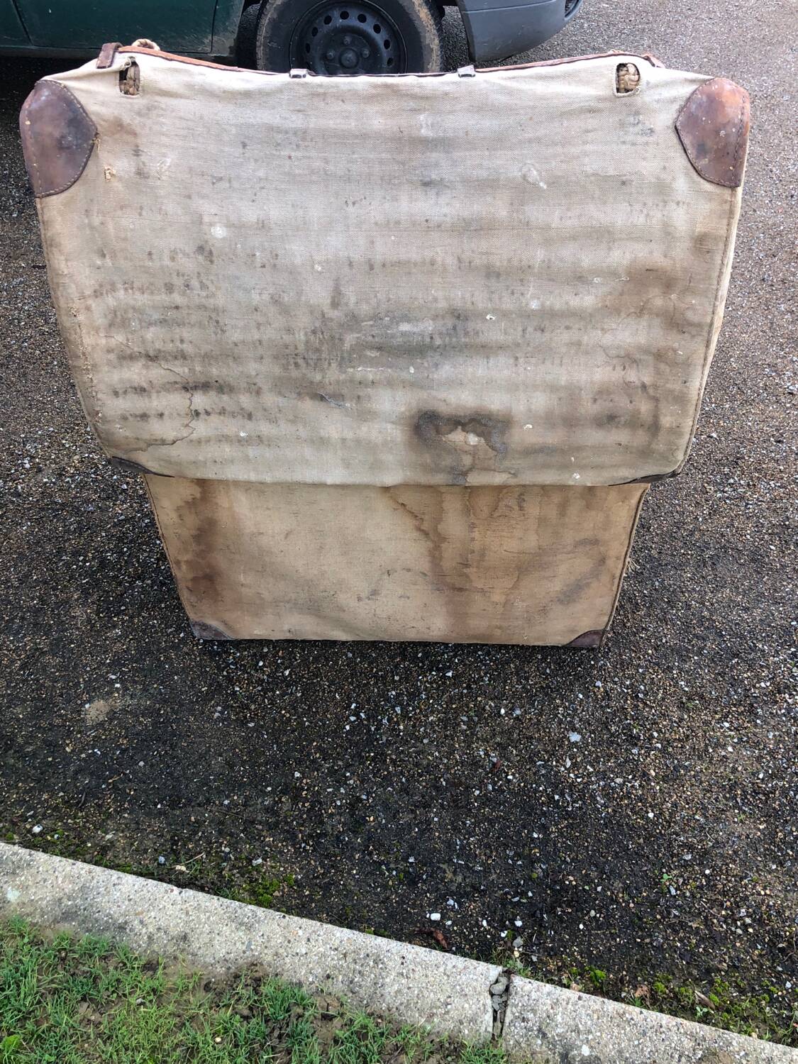 Rattan & Wicker Chest & Trunk Militaria, French Military Collection