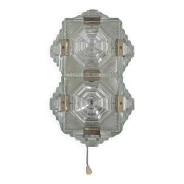 Brutalist Wall Light by Bejvl for Kamenicky Senov, 1970s
