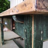 Vintage farmhouse table 1,50m, old