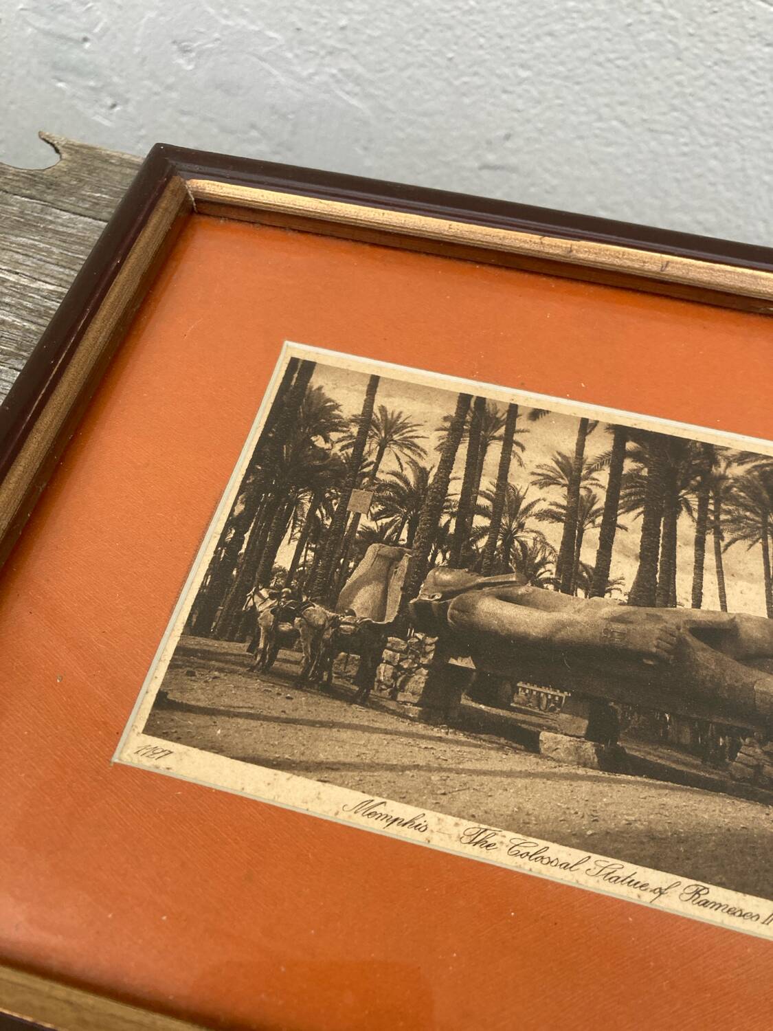 Pair of small frames seen from Egypt