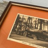 Pair of small frames seen from Egypt