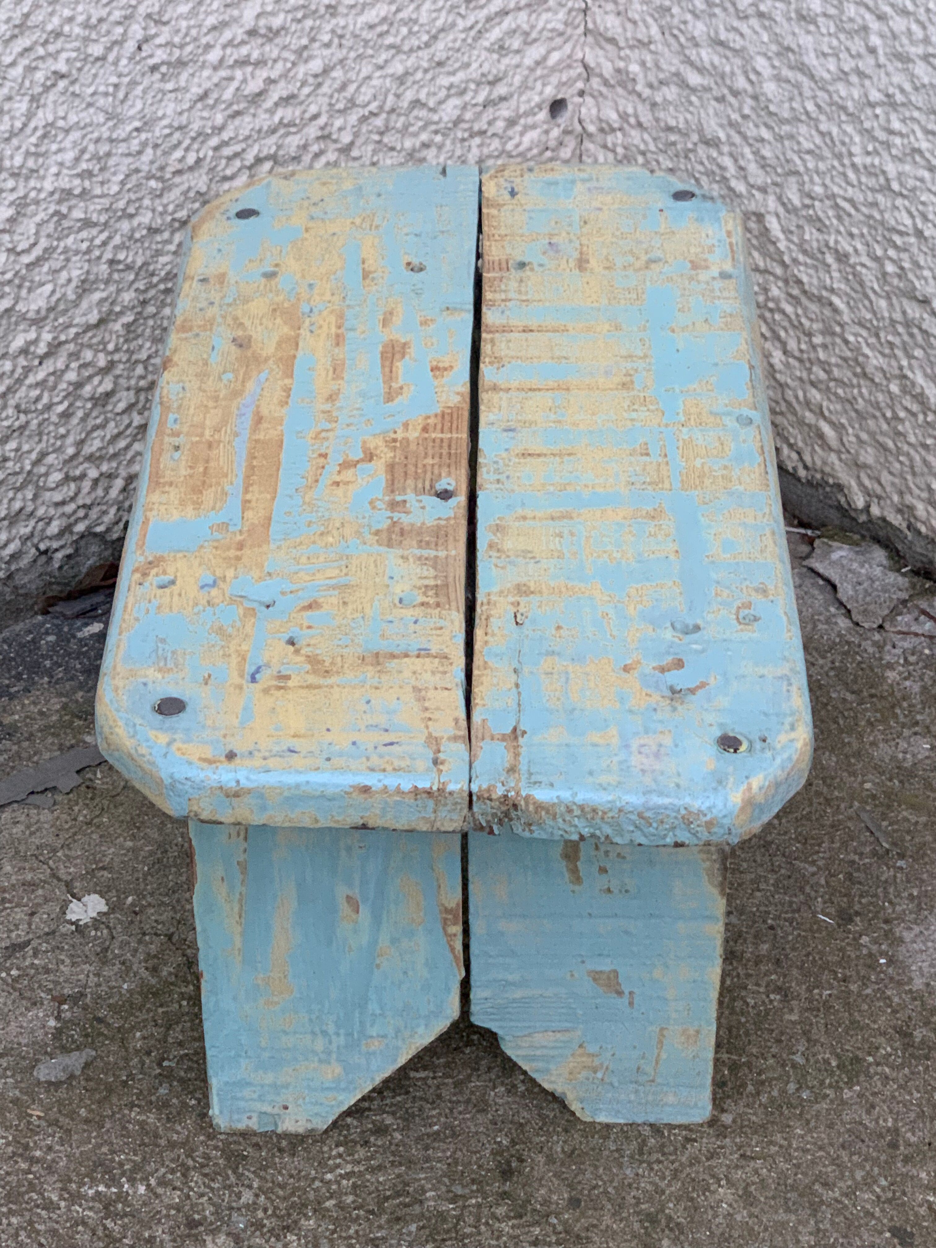 Vintage patina bench 1950