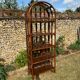 Vintage rattan shelf 1970