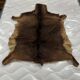 Goat skin rug, 20th century.