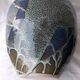 Glazed stoneware vase