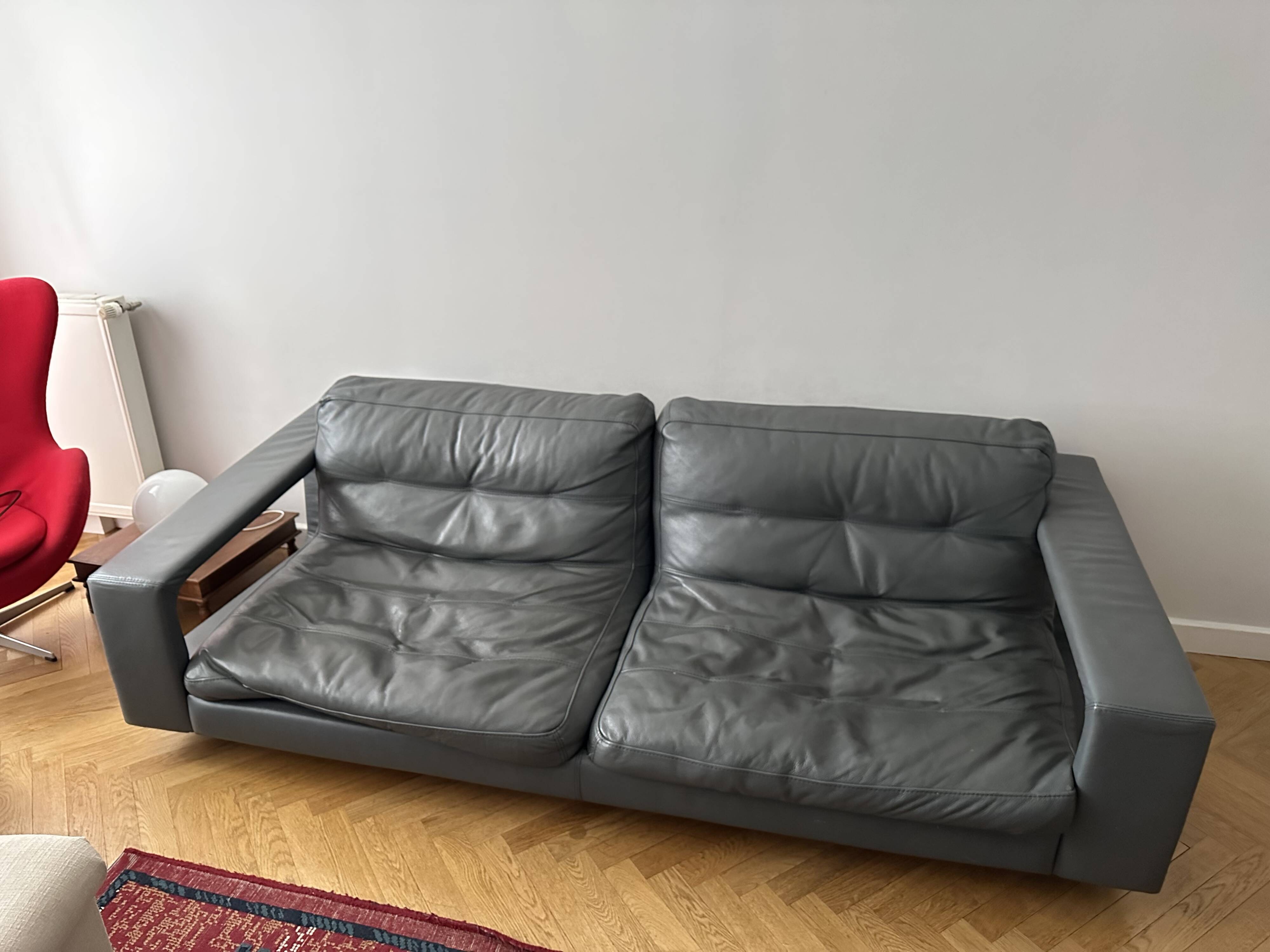 STEINER leather sofa