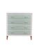 Commode pieds compas vintage 1950