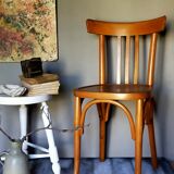 Chaise de bistrot en bois courbé Mahieu