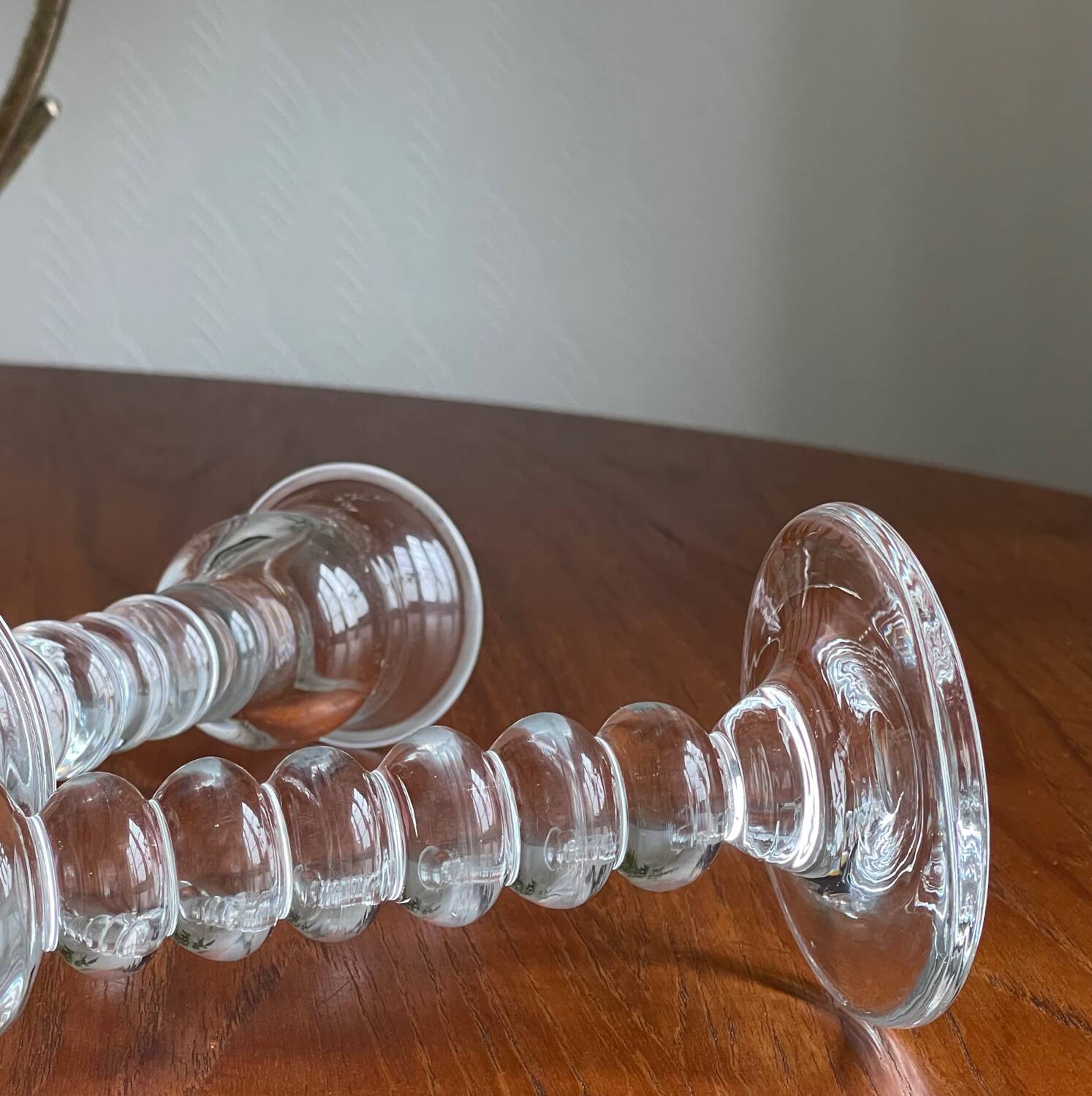 Pair of candlesticks Wiesenthalhütte, 1970