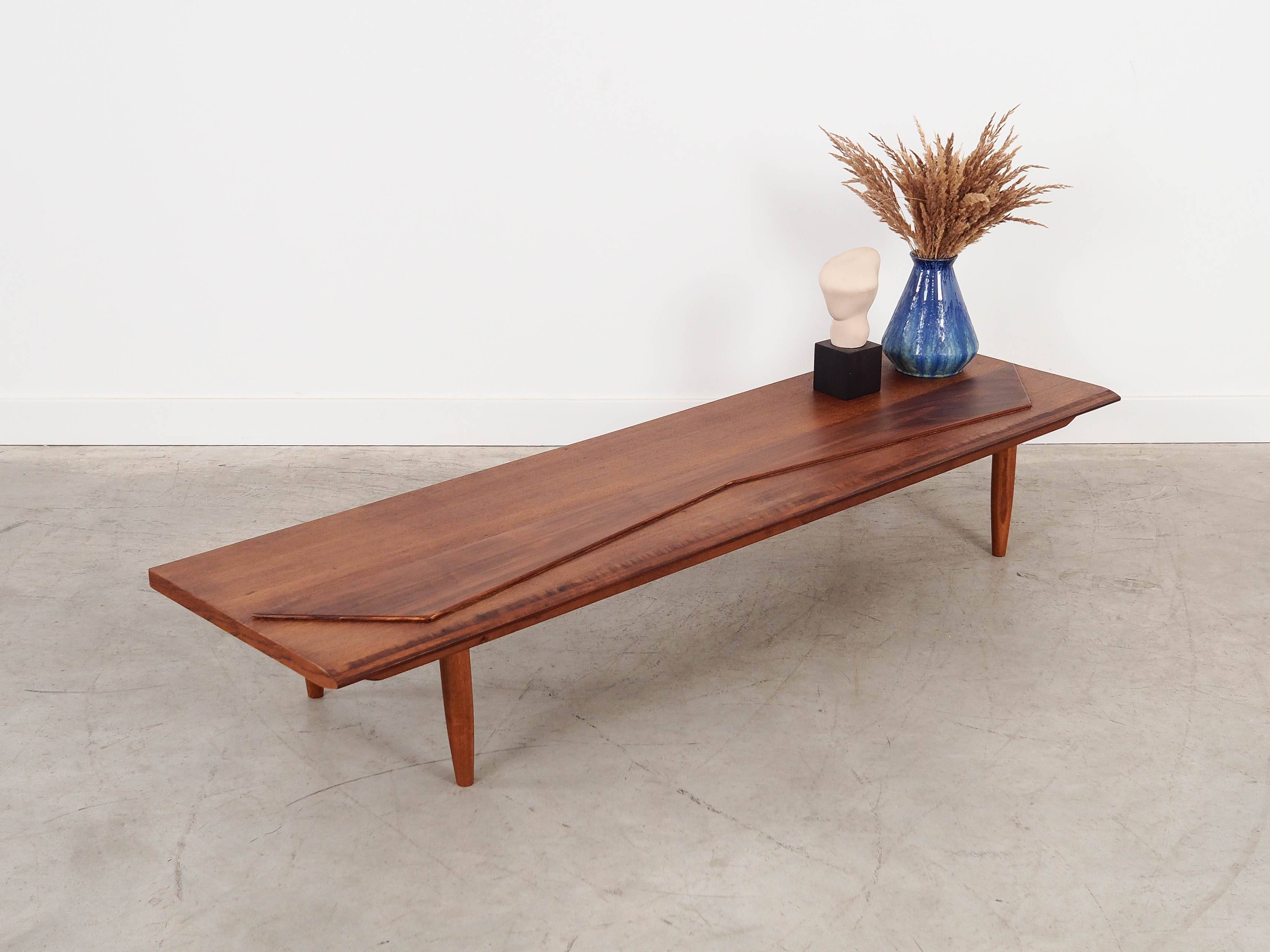 Mahogany lowboard, Danish design, 1970s, made in Denmark