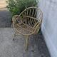 Fauteuil en osier