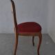 Pair of Chair Napoleon III period mahogany late XIXth