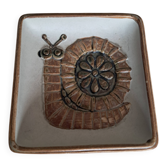 Vintage snail catchall