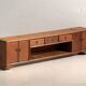 Meuble bas ancien chinois en bois d’orme – Chine, vers 1900