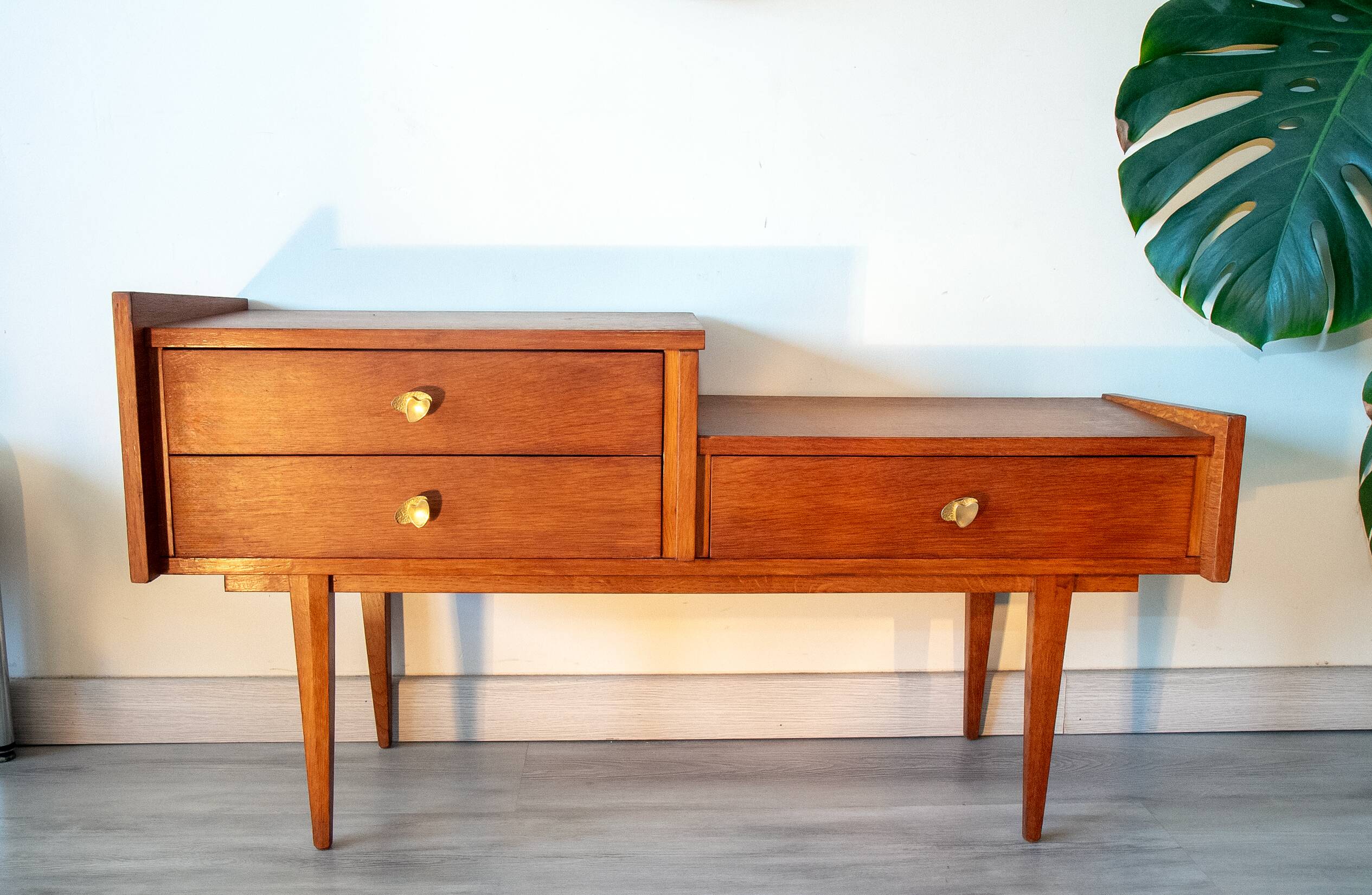 Teak enfilade, 1960s.