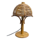 Vintage rattan lamp