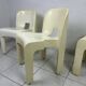 3x vintage Universale chair Joe Colombo Kartell
