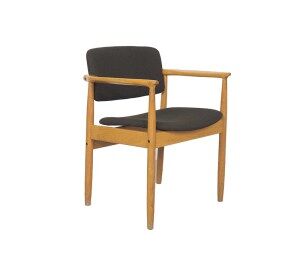 Dyrlund teak wooden armchair, 1970s