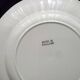 Cake or dessert service in English porcelain 7 pieces
