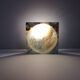 Transparent alabaster ashtray 50s