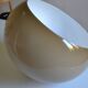 Brown gradient plastic pendant light 1970s