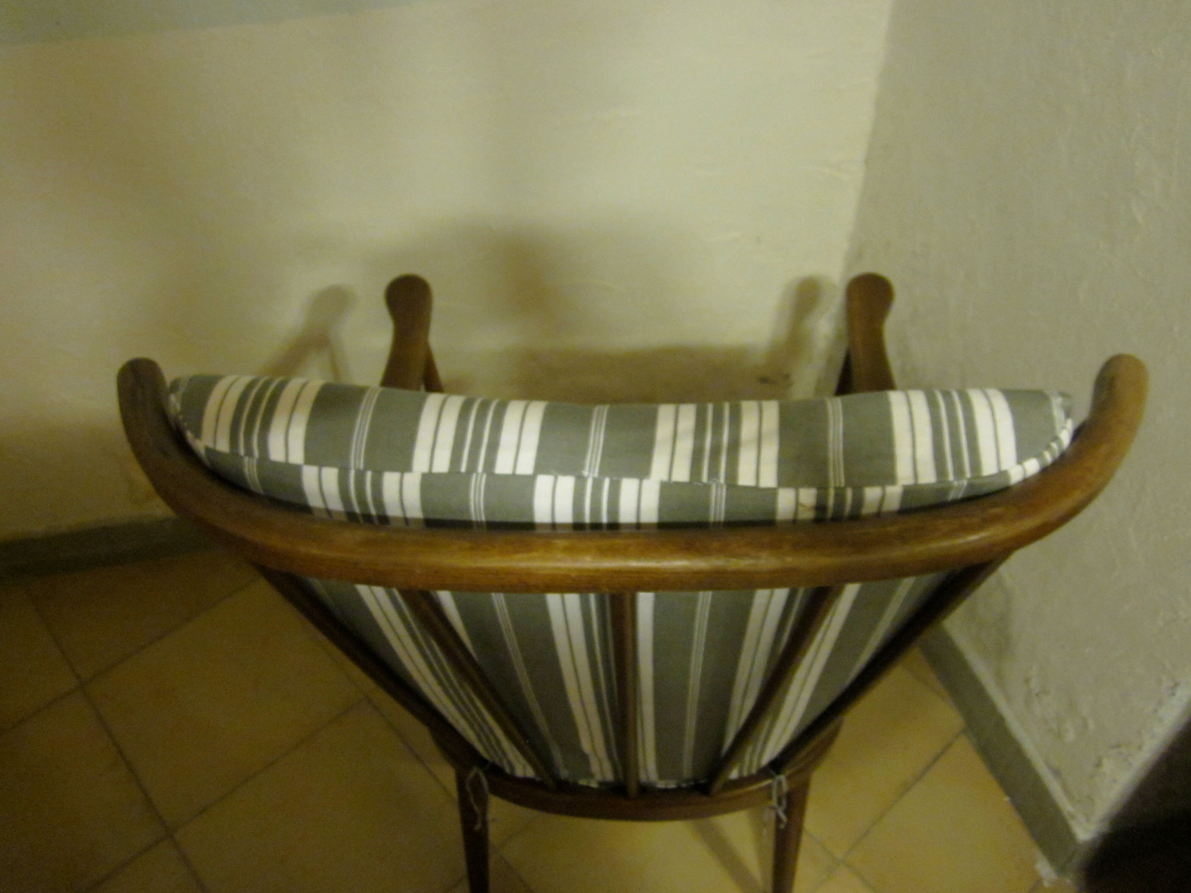 Pair of Baumann armchairs of the 60s
