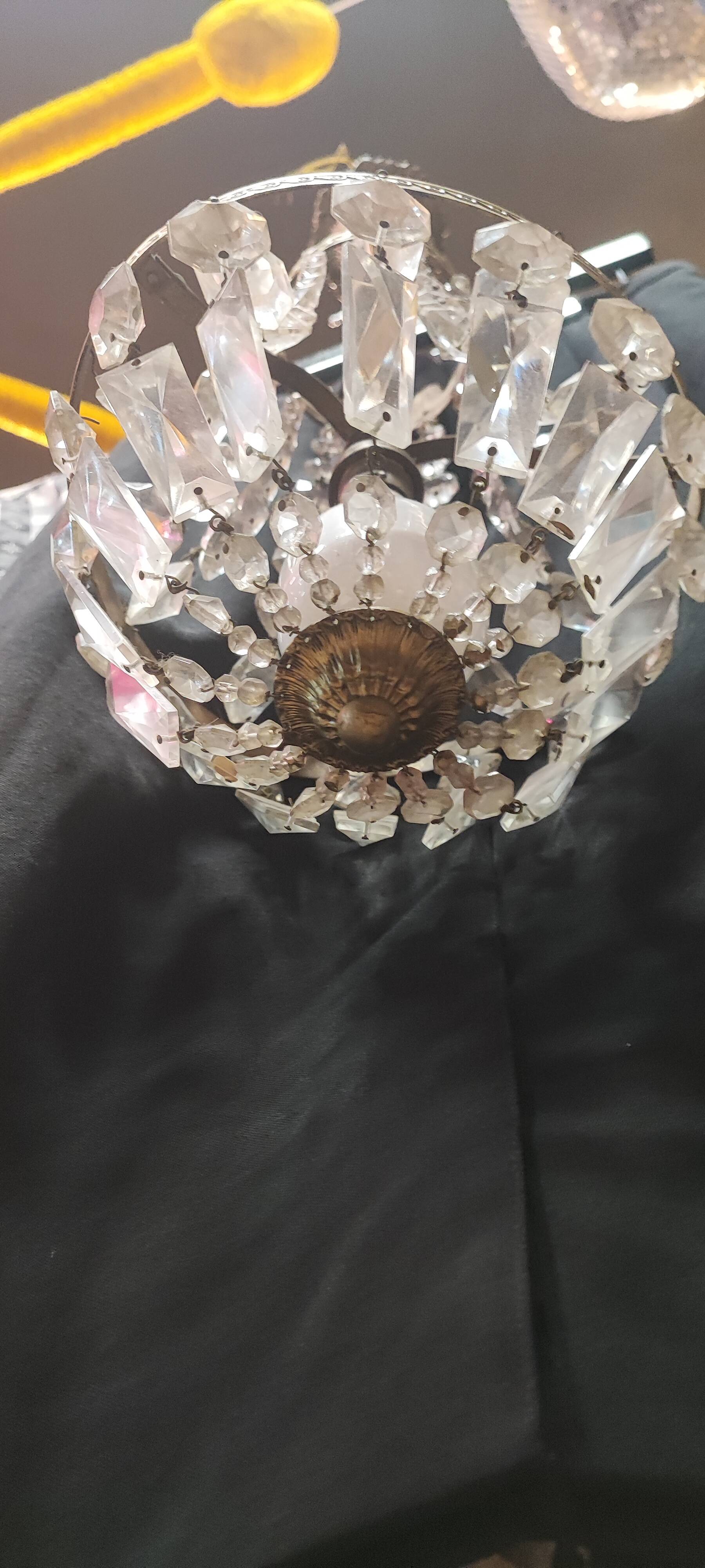Small balloon chandelier from the 20th century.