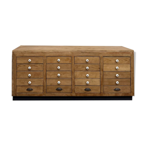 Comptoir vitrine double