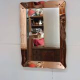 art deco venetian mirror