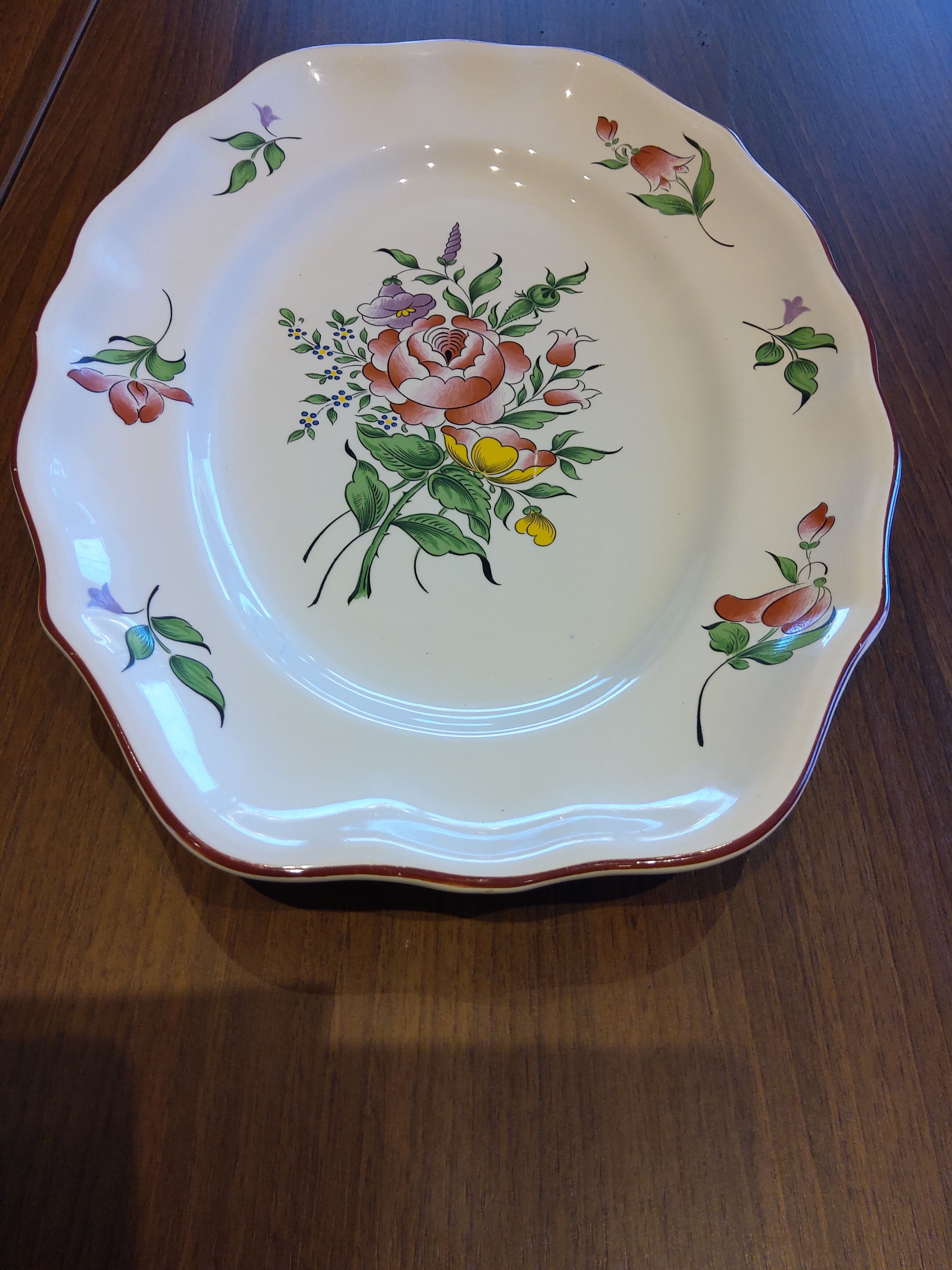 Plat ovale Lunéville