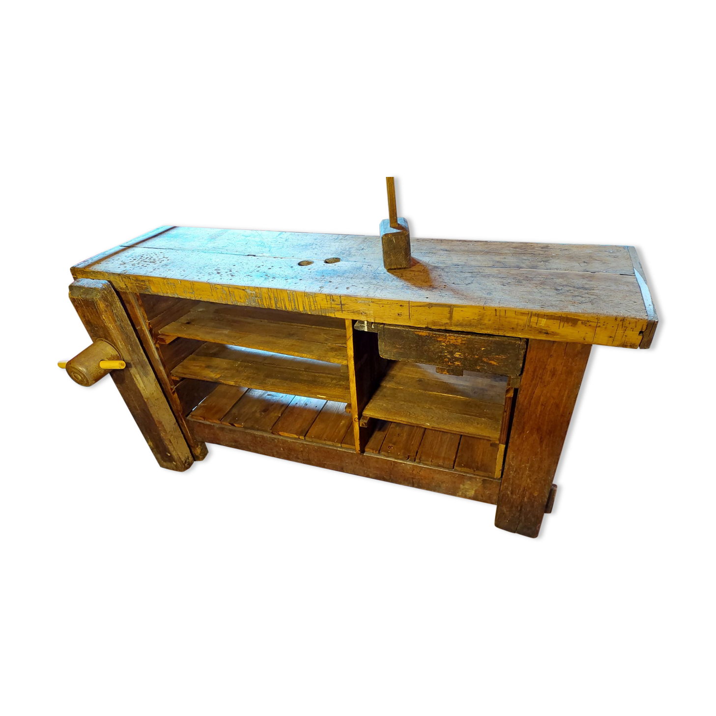 former carpenter's workbench
