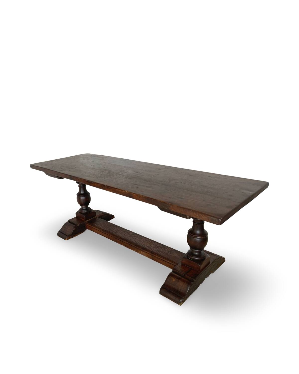 A fine 18th Century French walnut dining table