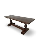 A fine 18th Century French walnut dining table