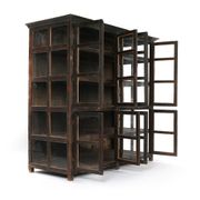 Vitrine en bois