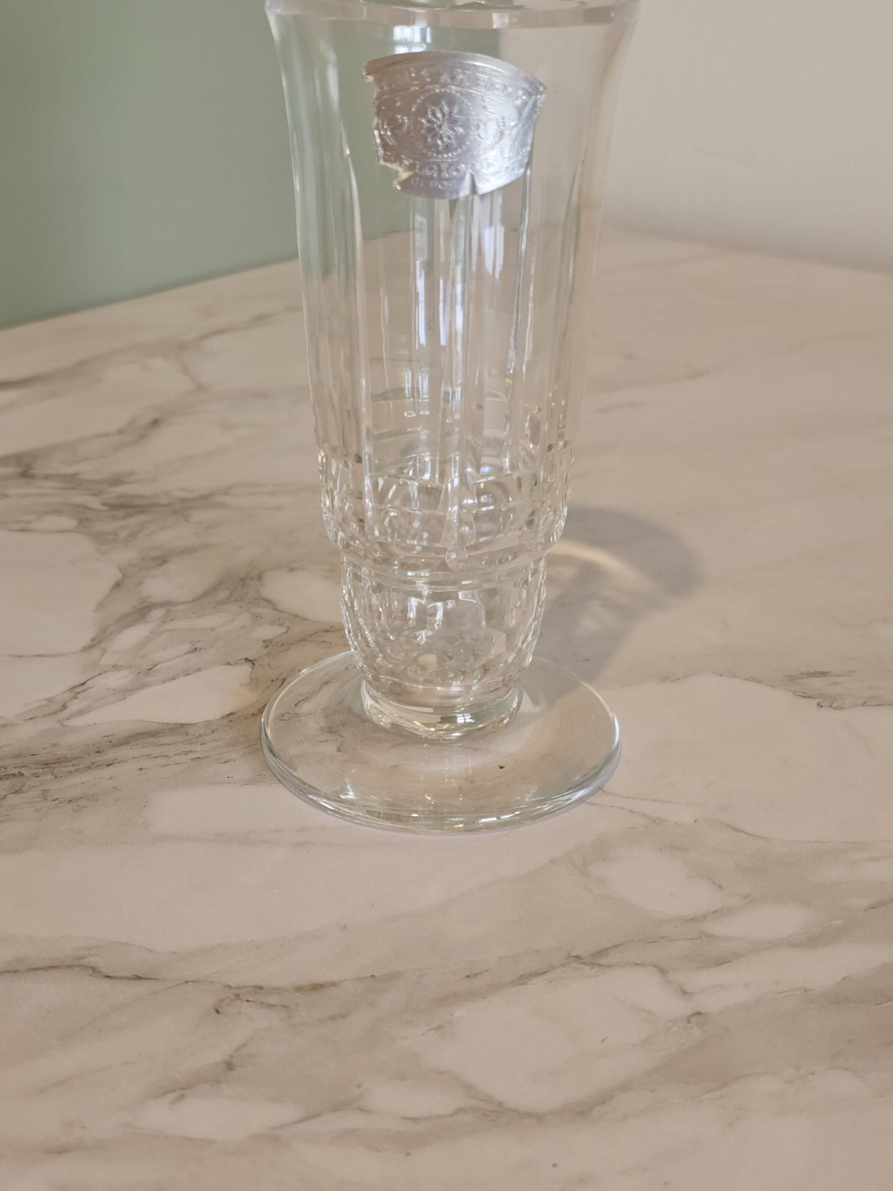 Saint Lambert crystal vase