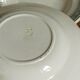 Five old plates Terre de fer from Choisy-Le-Roi HB and cie