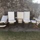 Set de 4 chaises et de 2 fauteuils inclinables Polyconfort