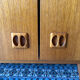 Enfilade scandinave vintage en teck, 1970