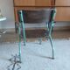Fauteuil d'écolier vintage