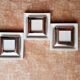 Doria lights set of 3 wall lamps minimalist Design Wall lamps