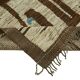 Handwoven Tribal One of a Kind 274 cm x 378 cm Beige Wool Carpet