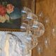 6 vintage butterfly champagne glasses