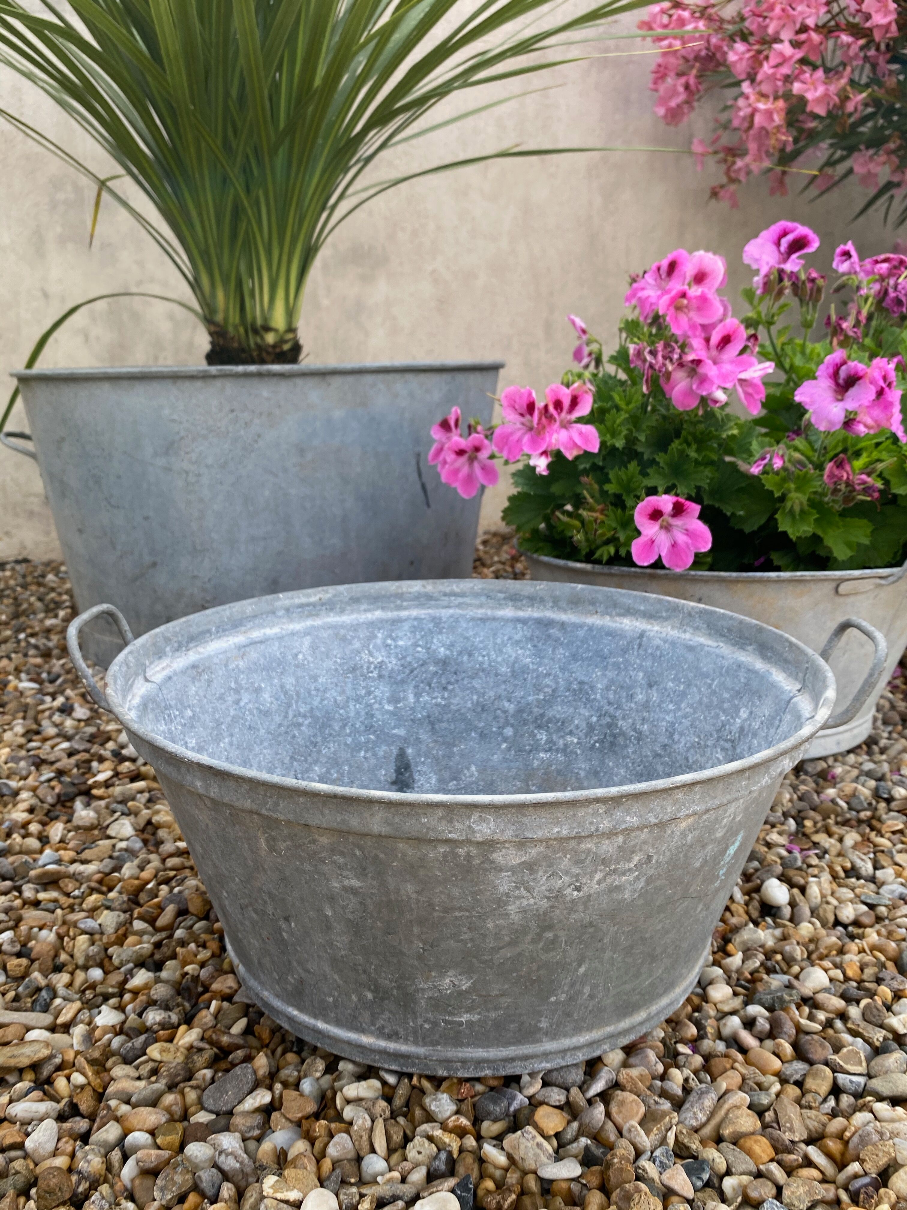 Bassine en zinc