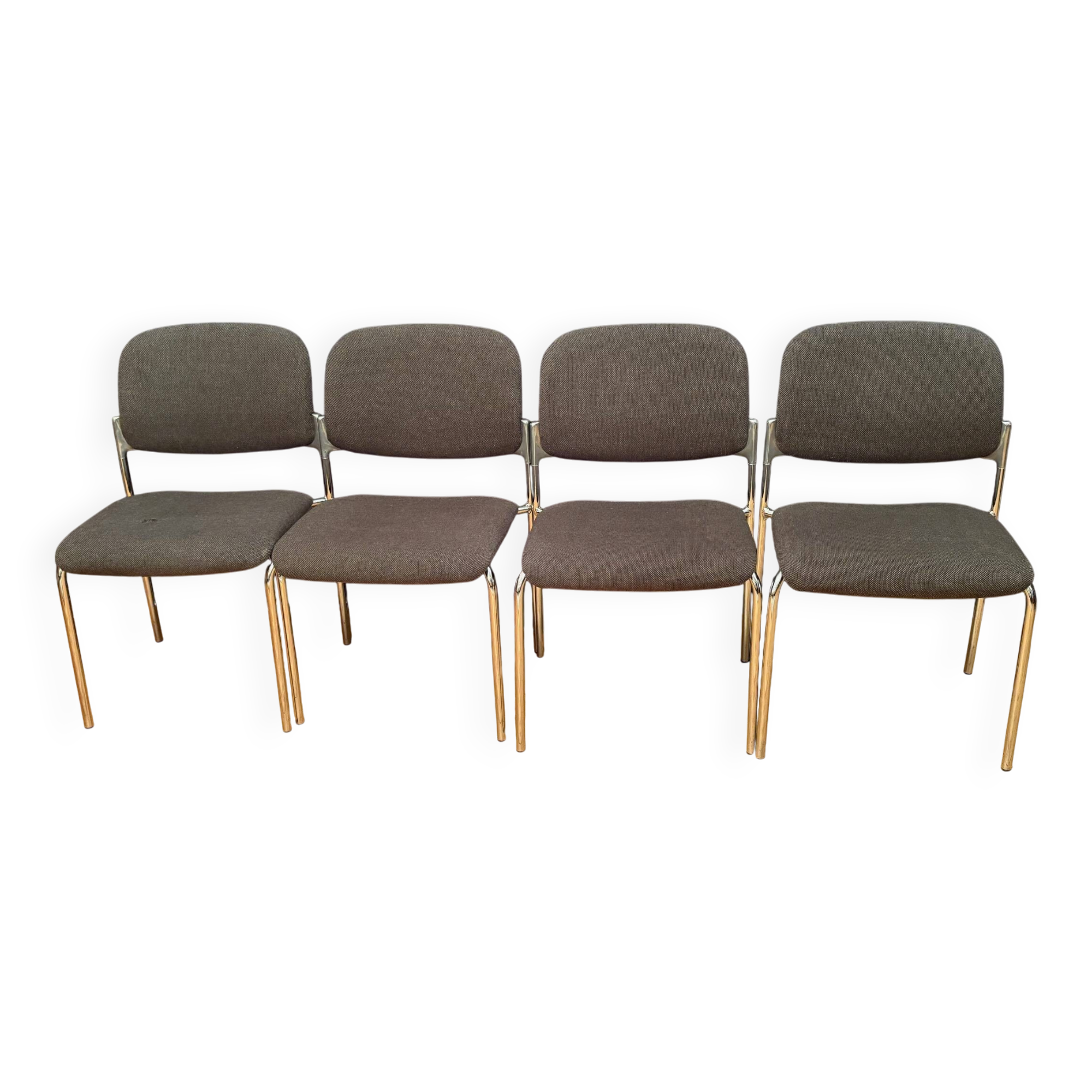 Set of four chairs, 1980s