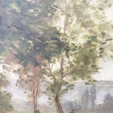 Landscape oil canvas