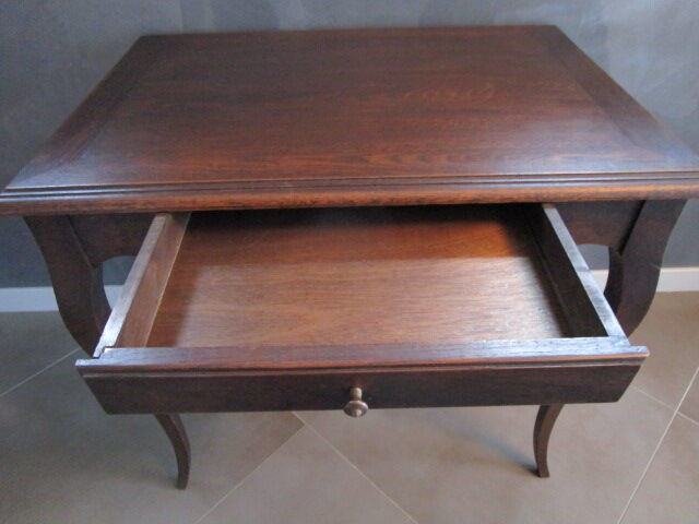Antique table or oak desk